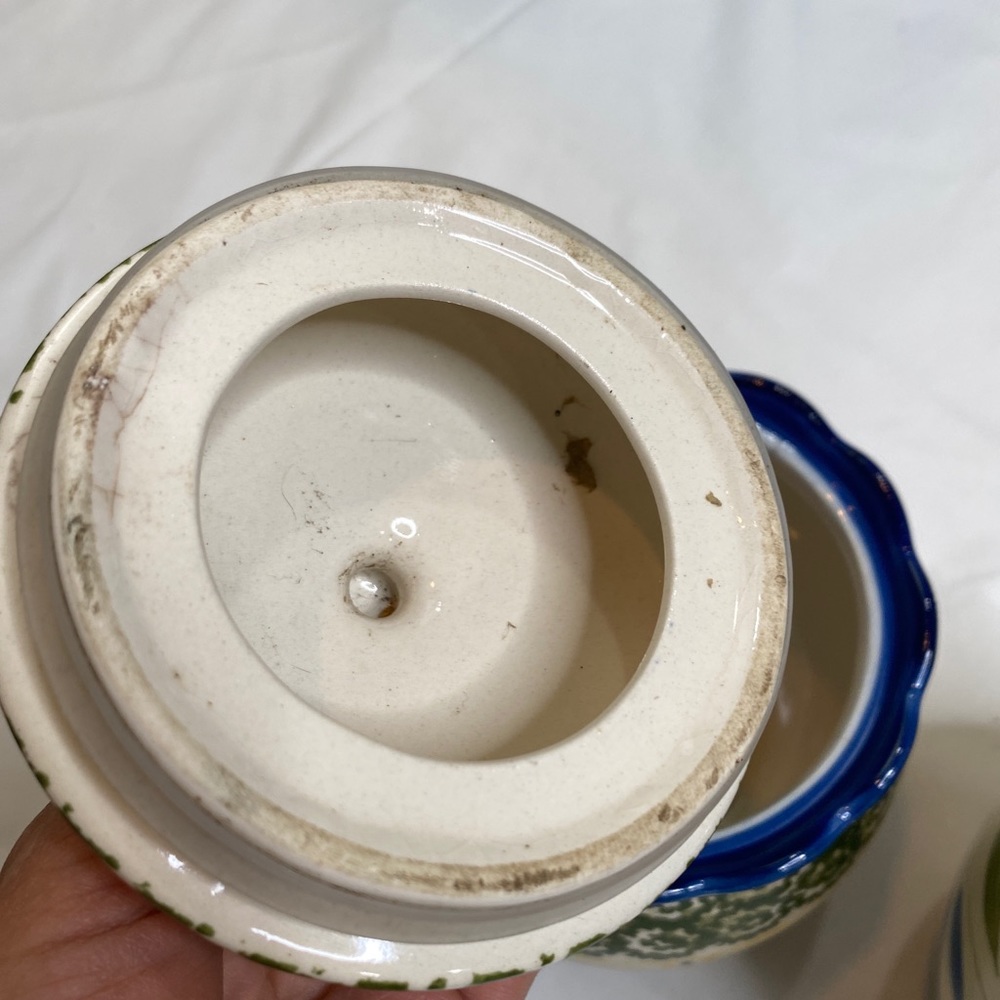TEMP-TATIONS By Tara Old World Green  Piece Canister Set with Lids - A101121 - Picture 6 of 11